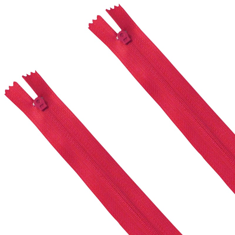 Seeking ROAM Standard Zippers, Nylon Coil, 2 Pieces (Hot Pink, 6 "" Inch) - Image 4